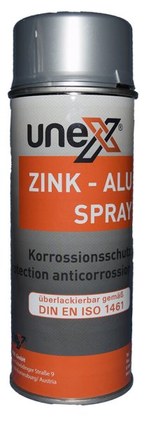UNEX ALU ZINK-SPRAY 400 ml