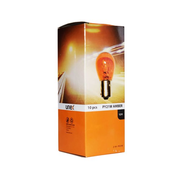 PY21W Amber 12V 10 er Pack