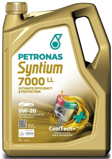 [UNEX11859] Petronas Syntium 7000 LL 0W20 5 Liter 