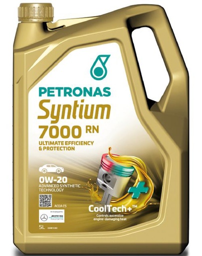 [UNEX11857] Petronas Syntium 7000 RN 0W20 5 Liter 