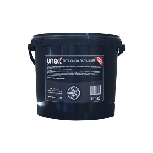 [UNEX10062] Reifenmontagepaste Schwarz 5 Kg 