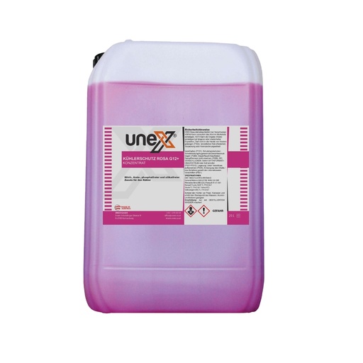 [UNEX10730.1] Kühlerschutz Rosa G12+ Konzentrat 25 Liter